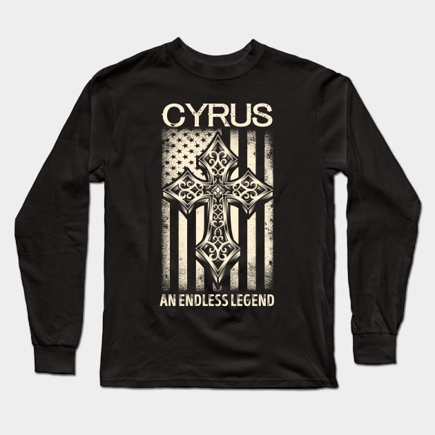 CYRUS Long Sleeve T-Shirt by ALEXANDRA PIVOVAROVA |